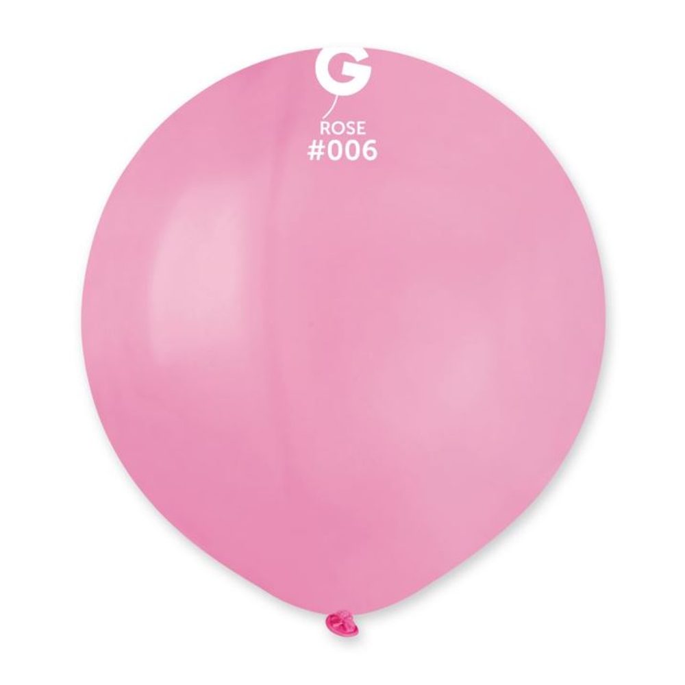Rózsaszín pastel latex lufi 48 cm – 1 DB - SMART