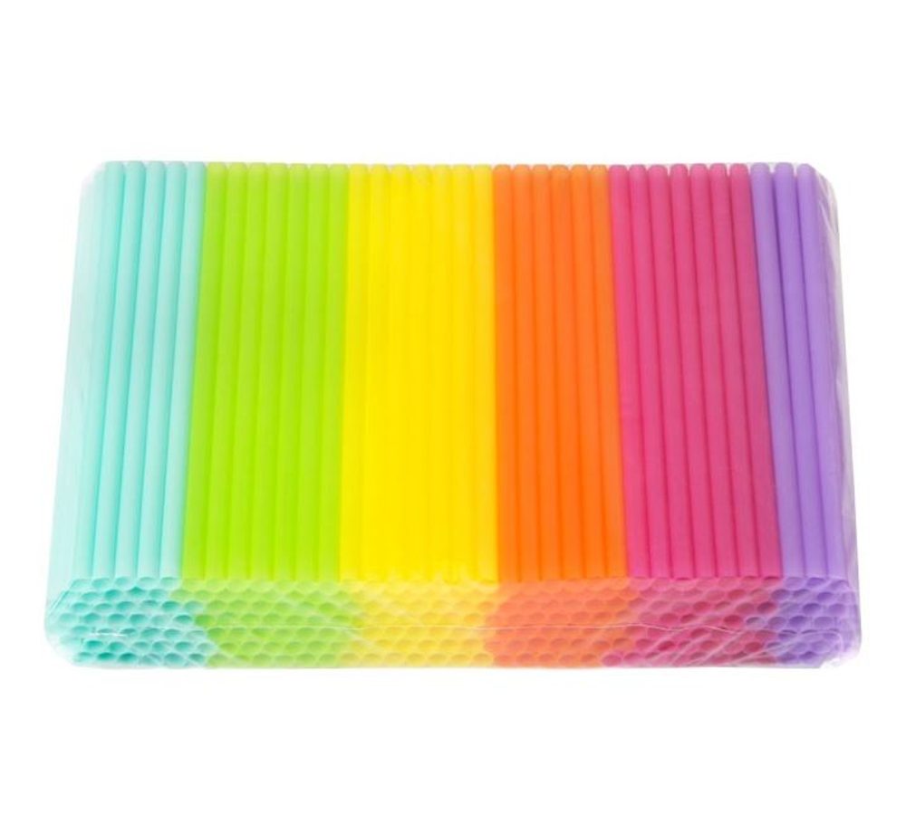 Szívószál - JUMBO pasztell - többféle színben - 24 cm x 9 mm (250 db) - GoDan