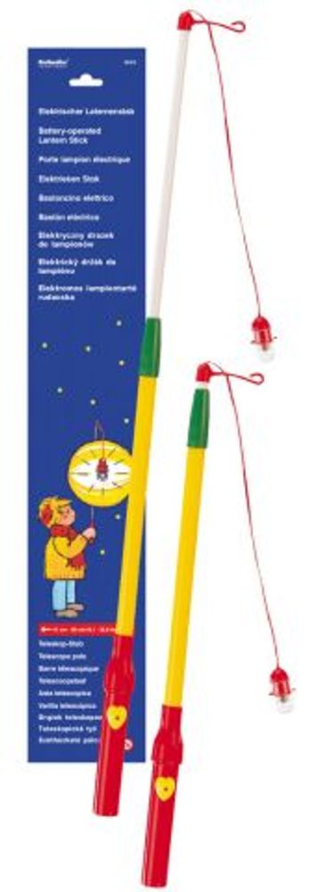 Teleszkópos lámpás tartó világítással - 38-58cm - Amscan