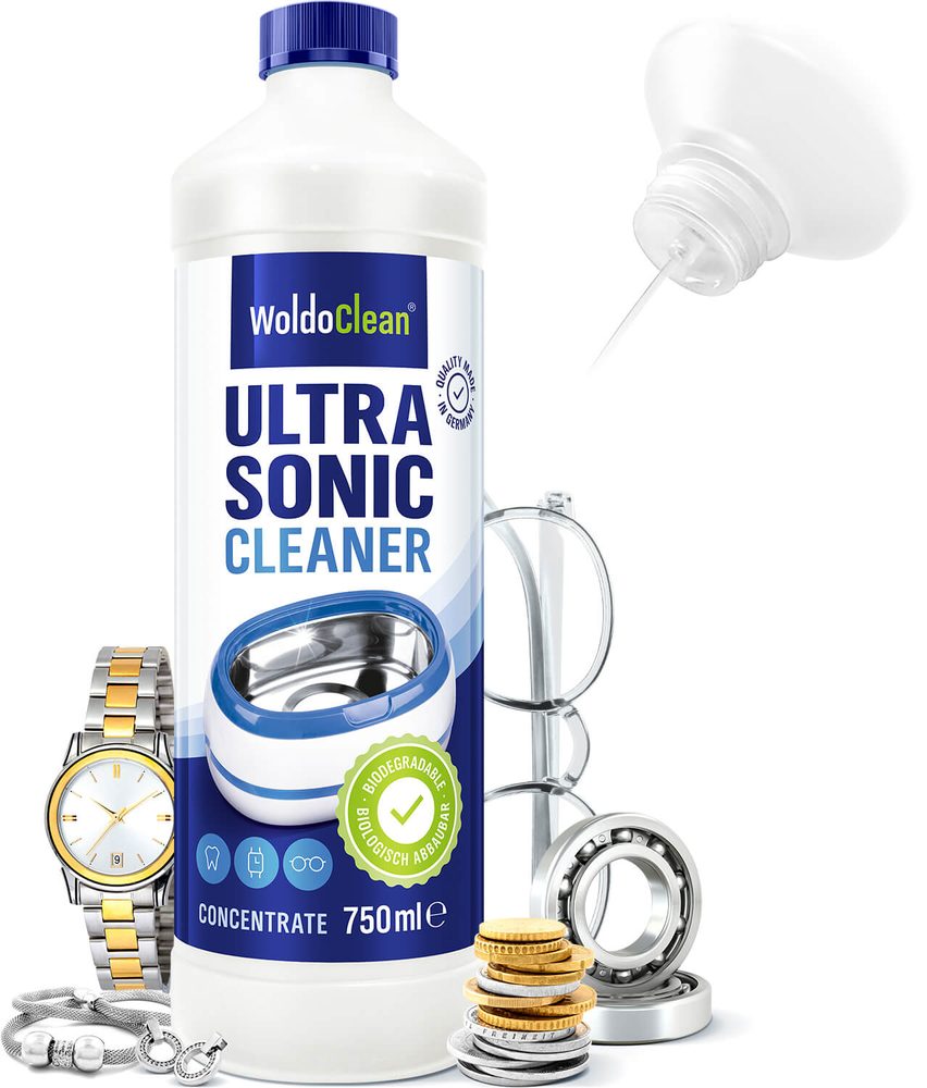 Univerzális tisztító koncentrátum ultrahangos tisztítókhoz 750ml - WoldoClean®