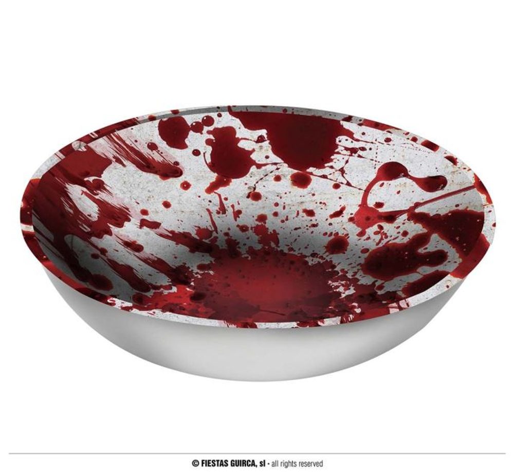 Vérnyomatos műanyag tál - Halloween - 27 cm - GUIRCA