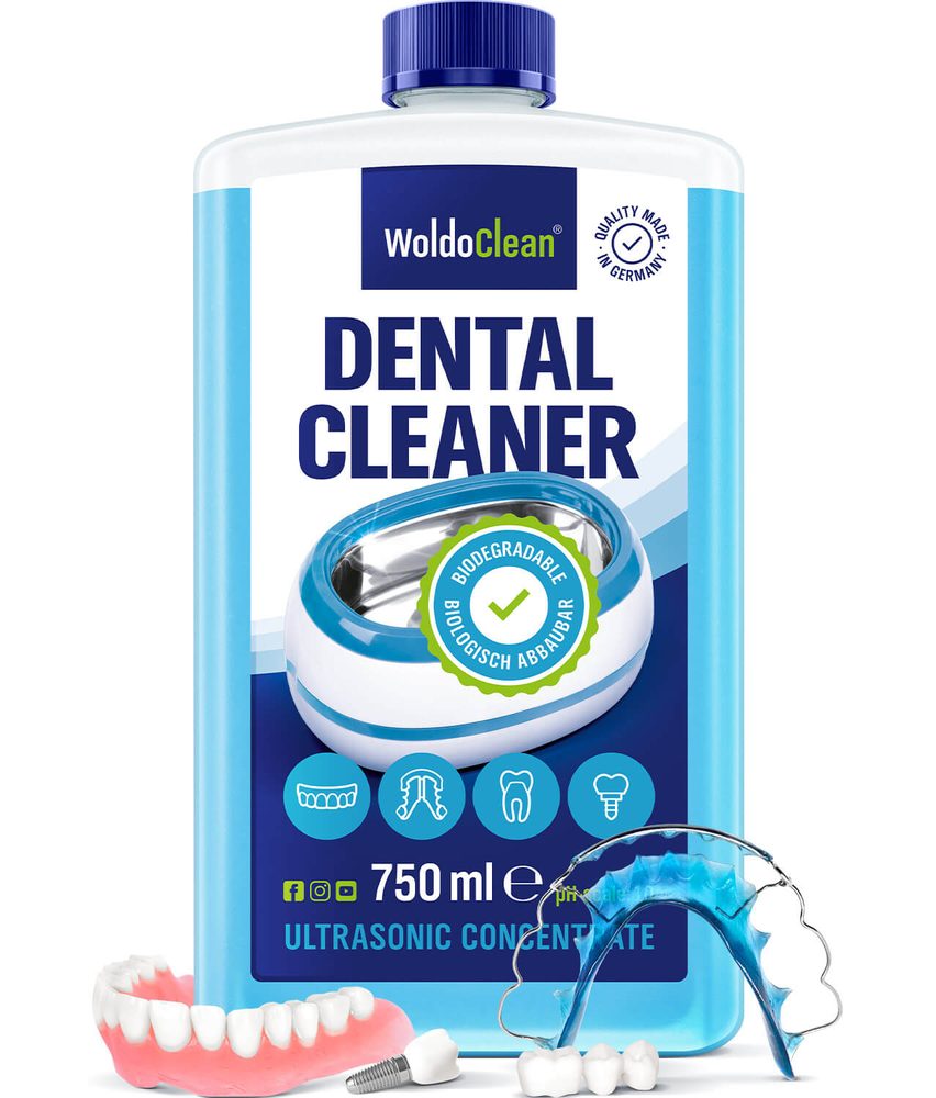 Zubprotézis és fogszabályzó tisztító 750 ml - WoldoClean®