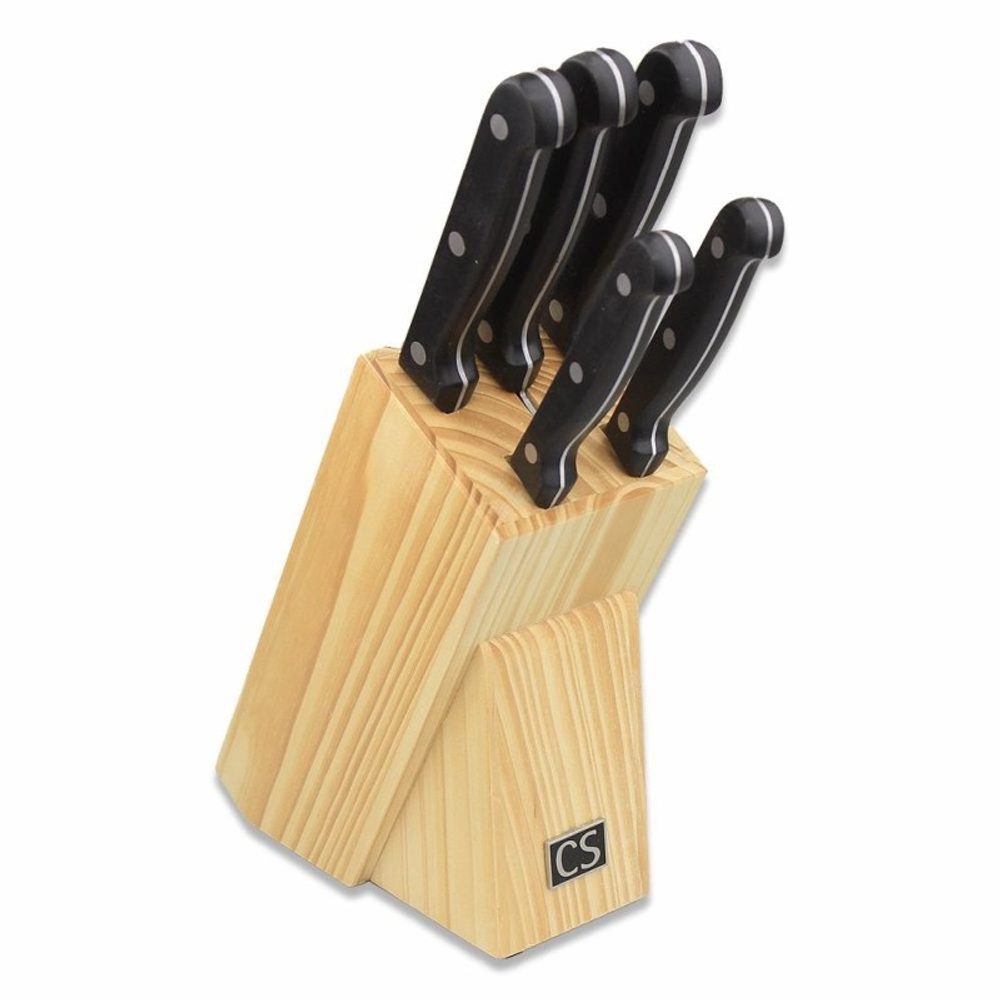 6 darabos STAR CS SOLINGEN konyhakés készlet blokkban CS-045791 - CS Solingen