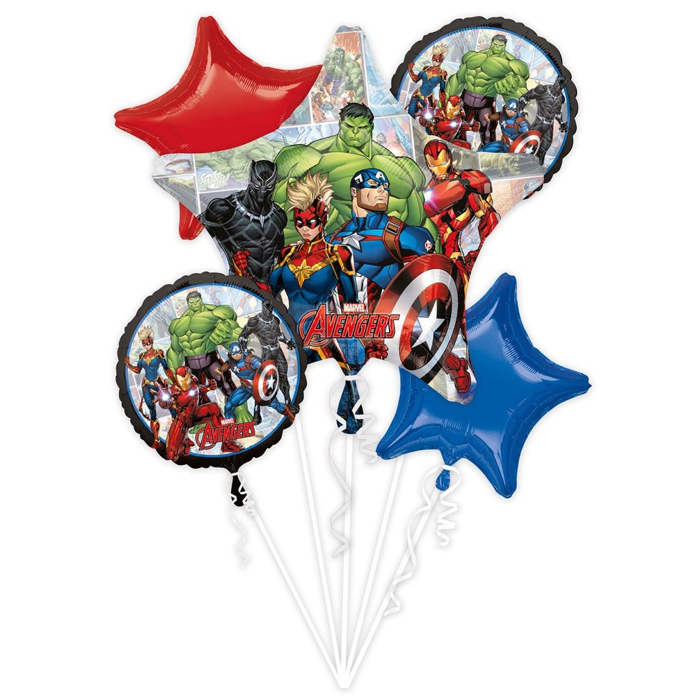 Avengers Marvel lufi készlet 5 db - Amscan