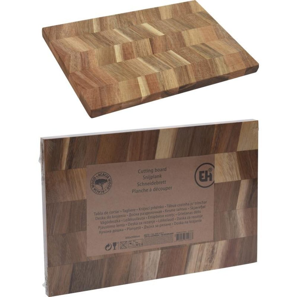 Konyhai vágódeszka 30 x 20 cm akác - EXCELLENT