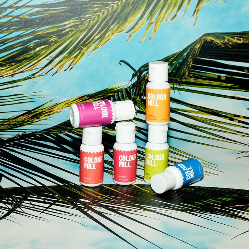 Csokoládé színkészlet - Mill Oil Blend Tropical 6 db - Colour Mill