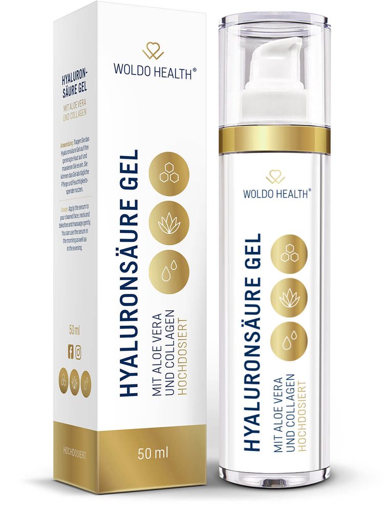 Hialuronsav szérum - 50 ml - WoldoHealth®