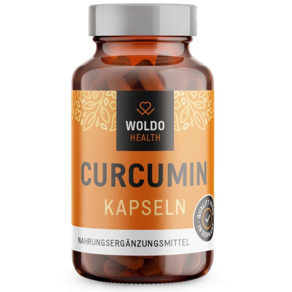 Kurkumin piperinnel 120 kapszula - WoldoHealth®