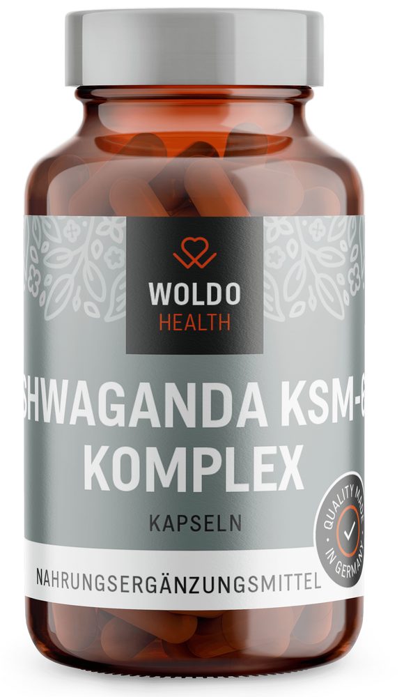 Ashwagandha KSM-66 Komplex 90 kapszula - WoldoHealth®