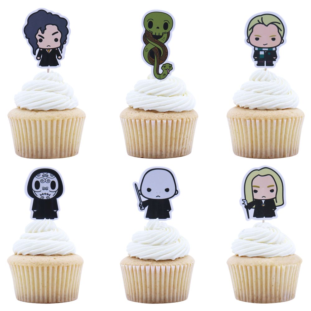 Harry Potter muffin- és tortadísz - sötét oldal