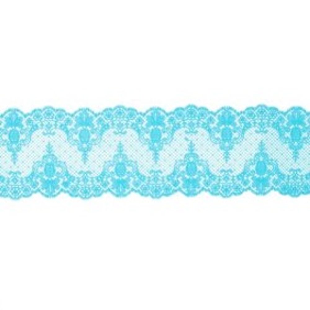 Cukorcsipke – kék - szélesség 6 cm - K-Decor