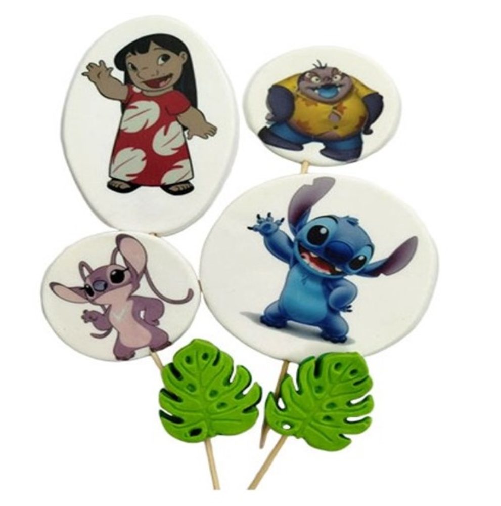 Cukordísz tortára Lilo & Stitch - K-Decor
