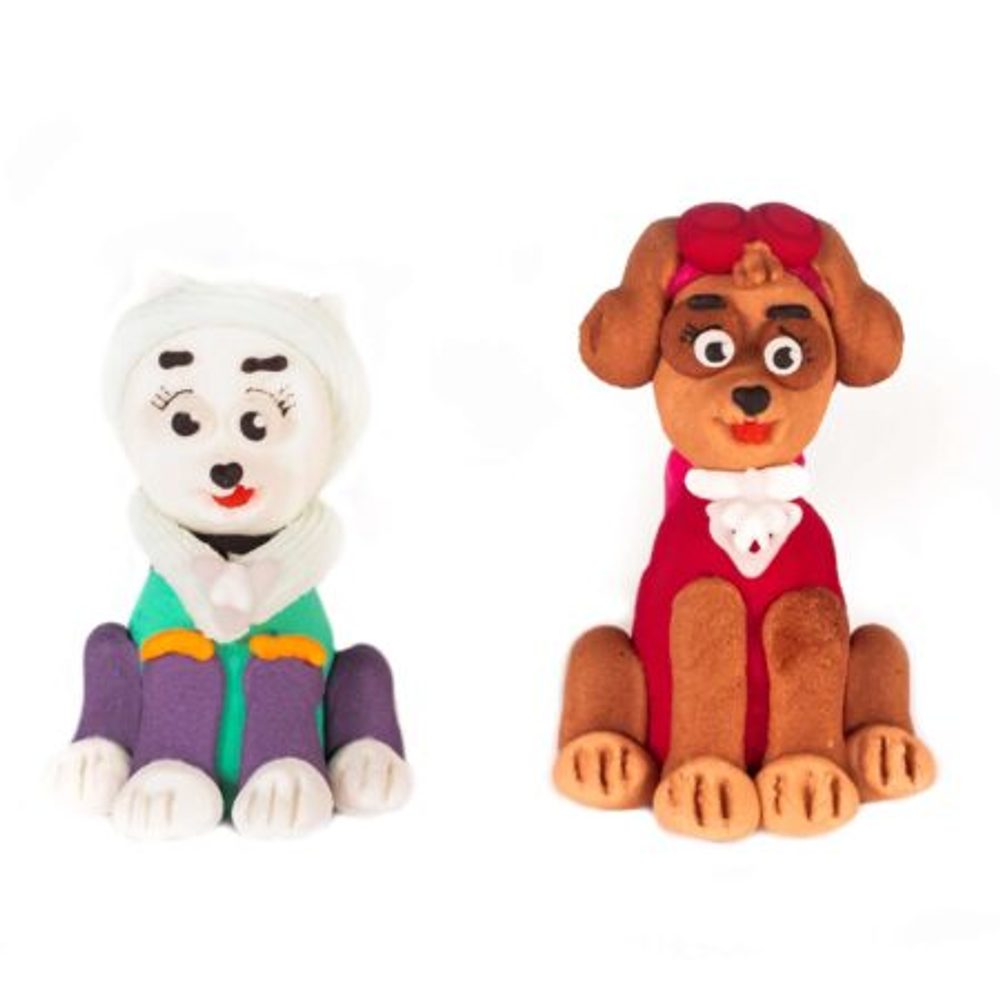 Cukordísz tortára Paw Patrol – Skye és Everest -