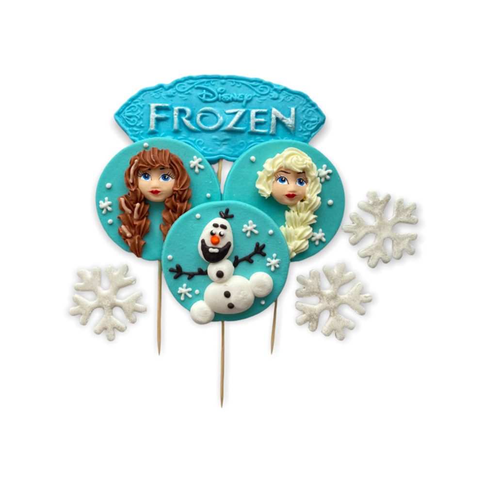 Frozen – cukrászati cukordíszítő készlet -