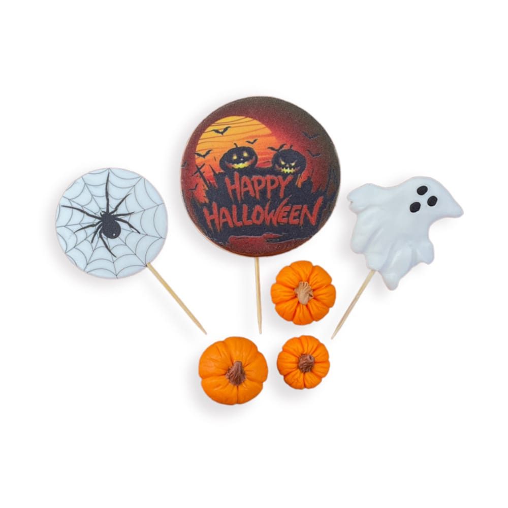 Halloween cukordísz készlet - K-Decor