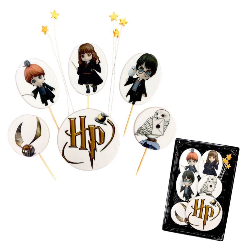 Harry Potter – cukrászdíszítő cukortűk készlete - K-Decor