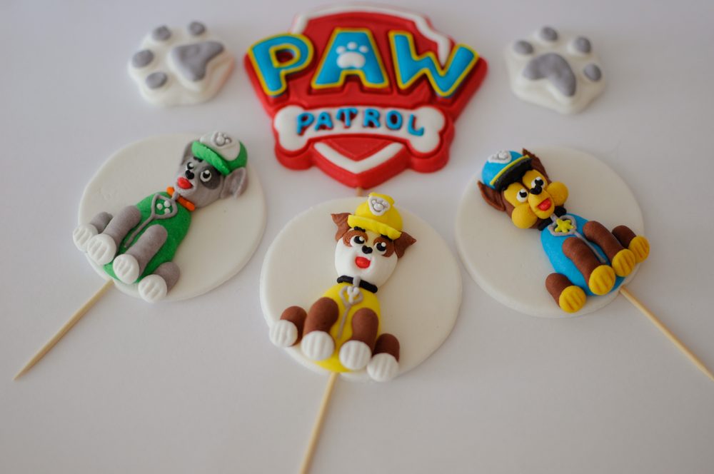 Paw Patrol cukordíszítő készlet (2D) -