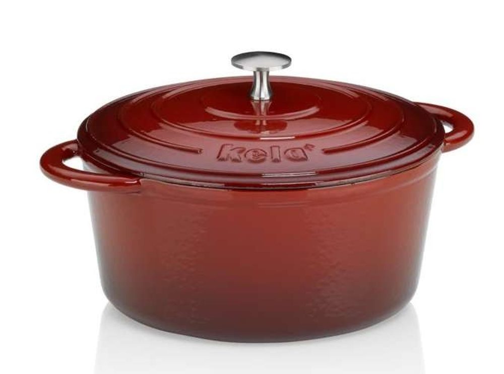 Lábas öntöttvas fedővel CALIDO 24 cm - Kela