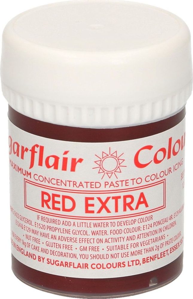 Paste Colour RED EXTRA szuperkoncentrált ehető festék