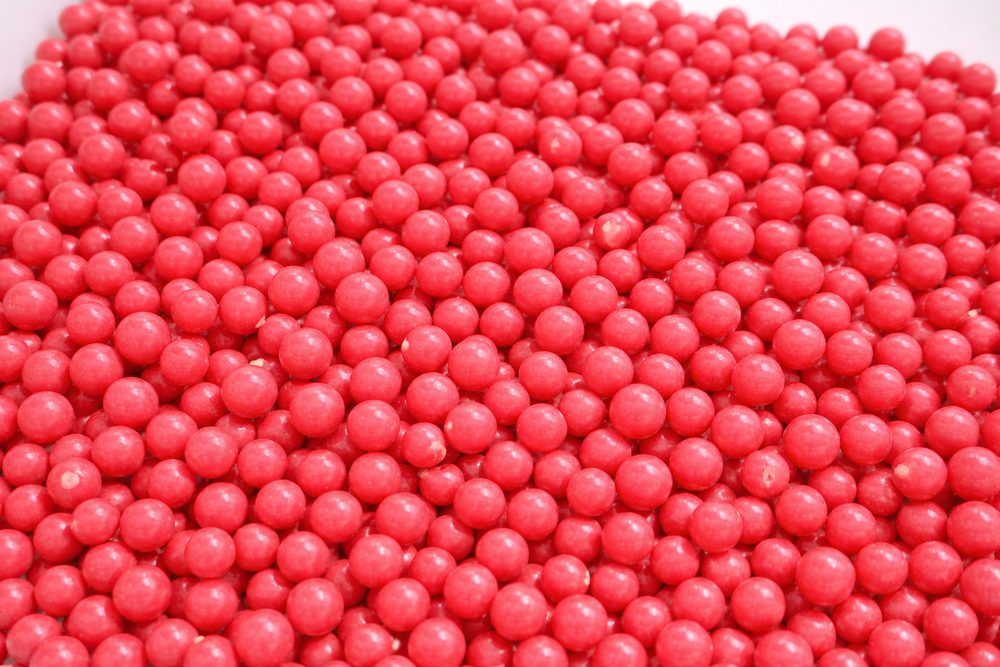 Rizses cukorgyöngyök – piros 50 g - Barbara Luijckx