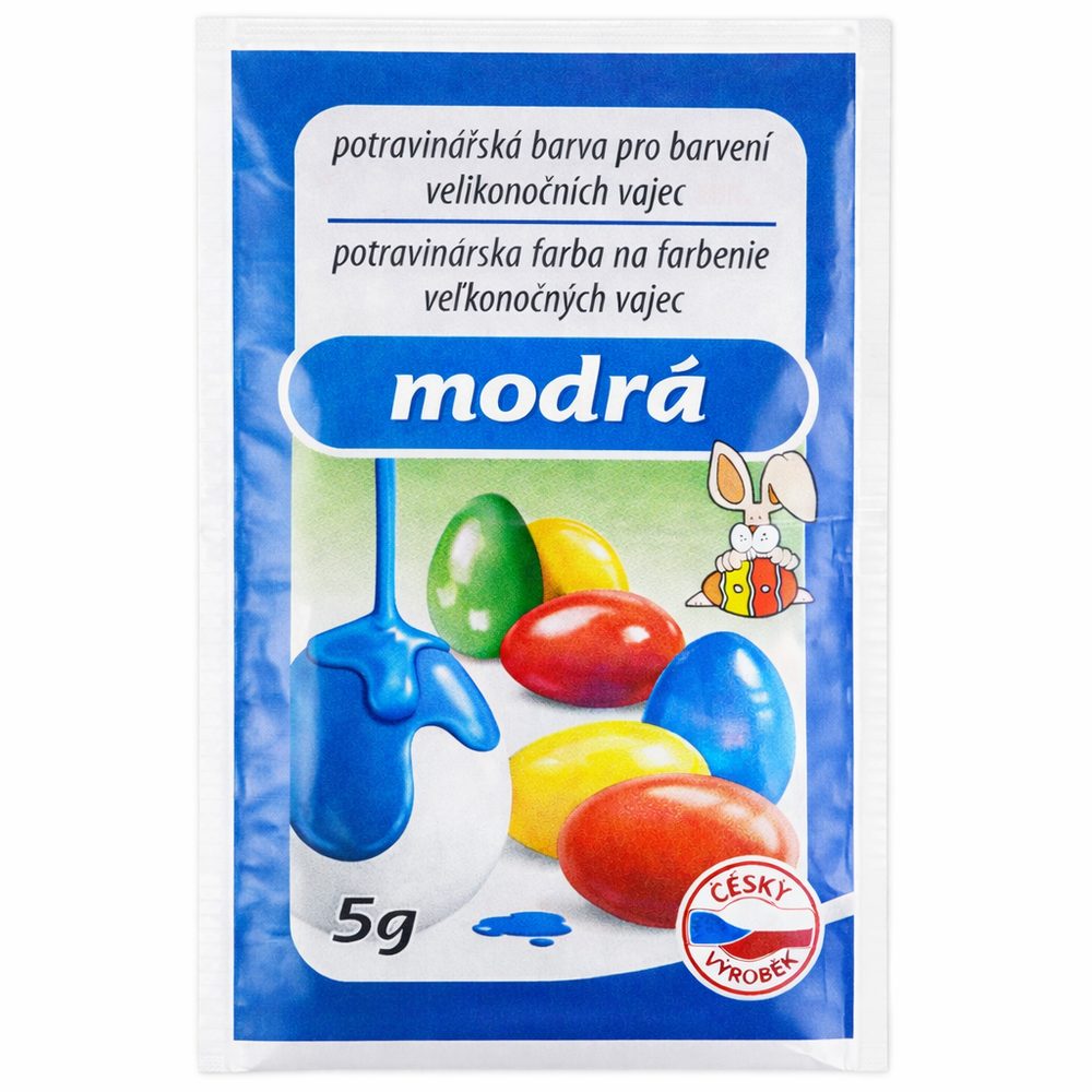 Élelmiszer-színezék tojásfestéshez – kék