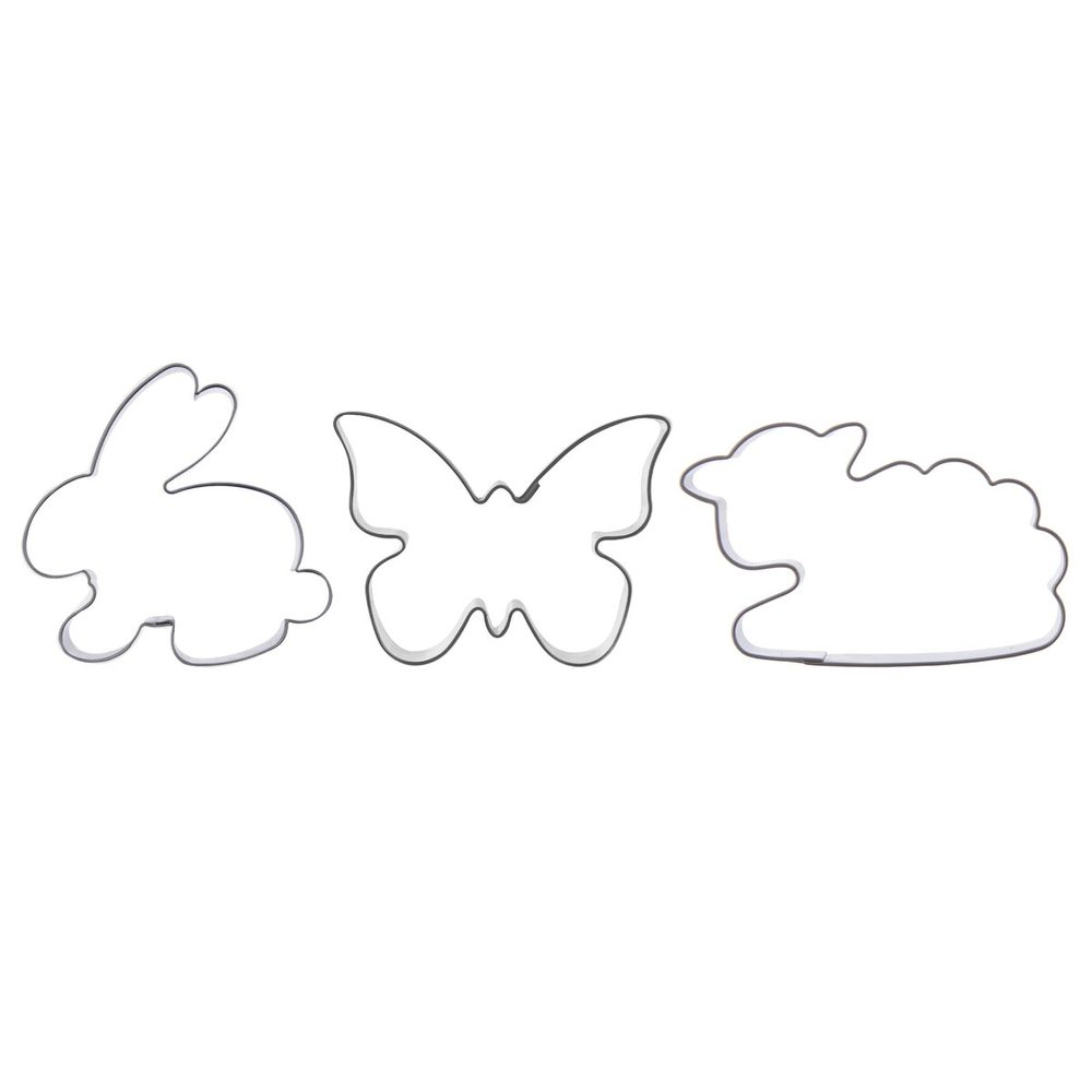 Tavaszi sütikiszúró szett 3 db – nyuszi