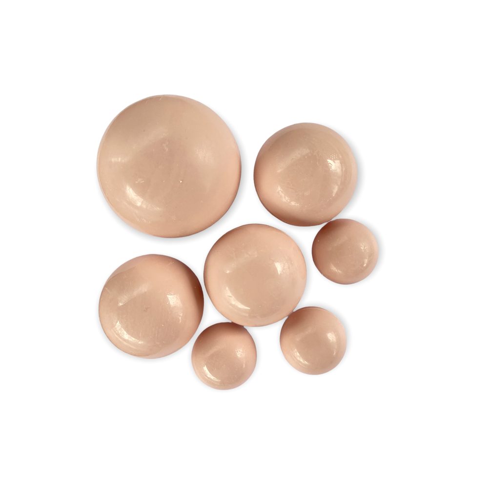 Csokoládé gömbök – púder/tests­zínű - K-Decor