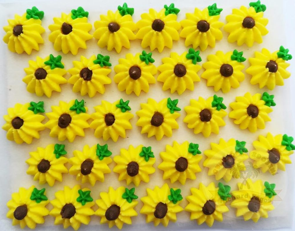 Cukor díszítő virágok tálcán 3 - Fagoš