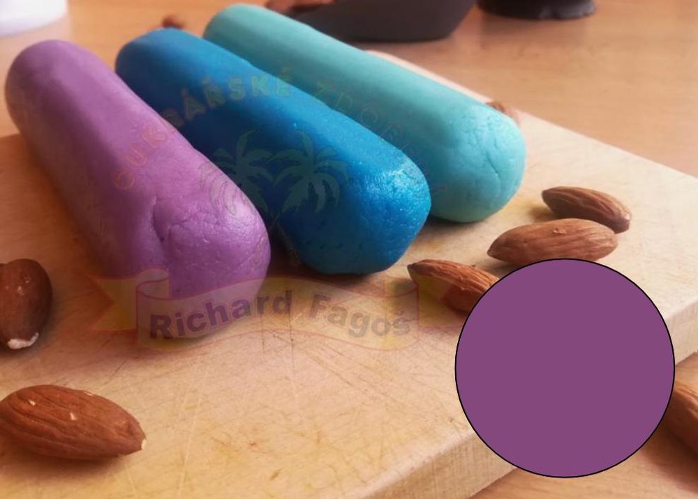 Lila marcipán 1:3 100 g - Fagoš