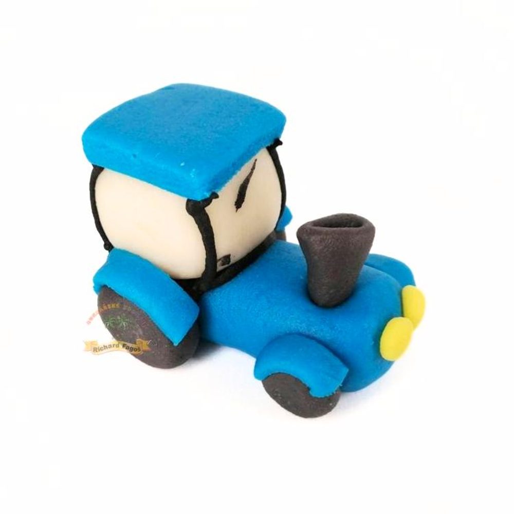 Kék traktor tortadísz 70 g - Fagoš