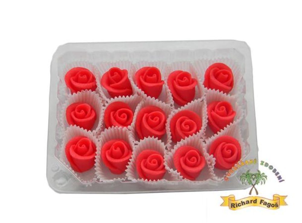 Mini tortarózsák – piros - Fagoš