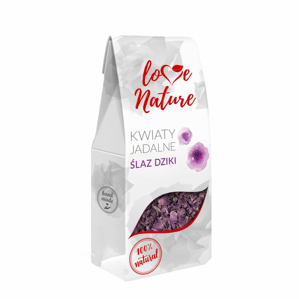 Ehető szárított erdei mályva virág – 15 g -