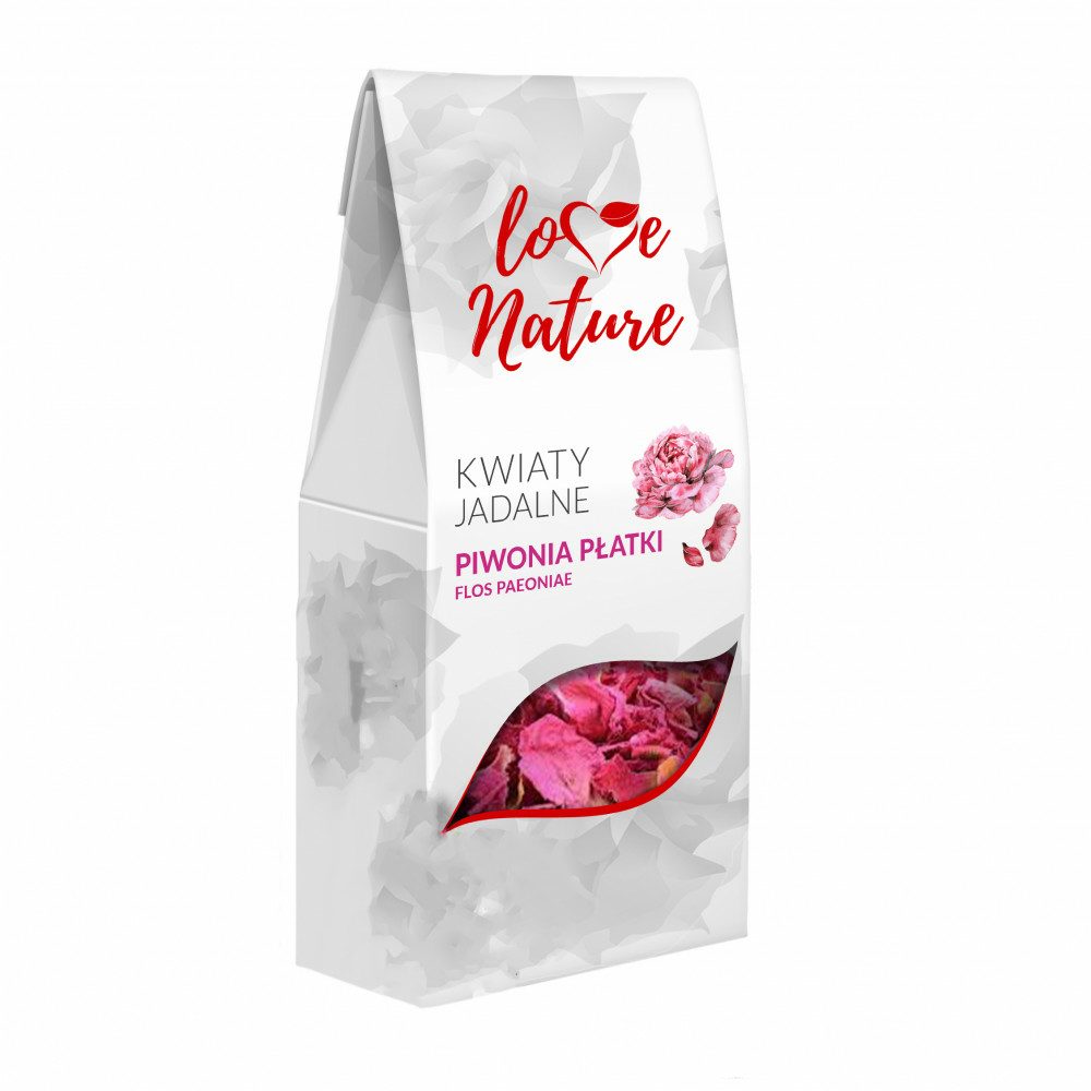 Ehető szárított pünkösdi rózsa szirmok – 10 g -