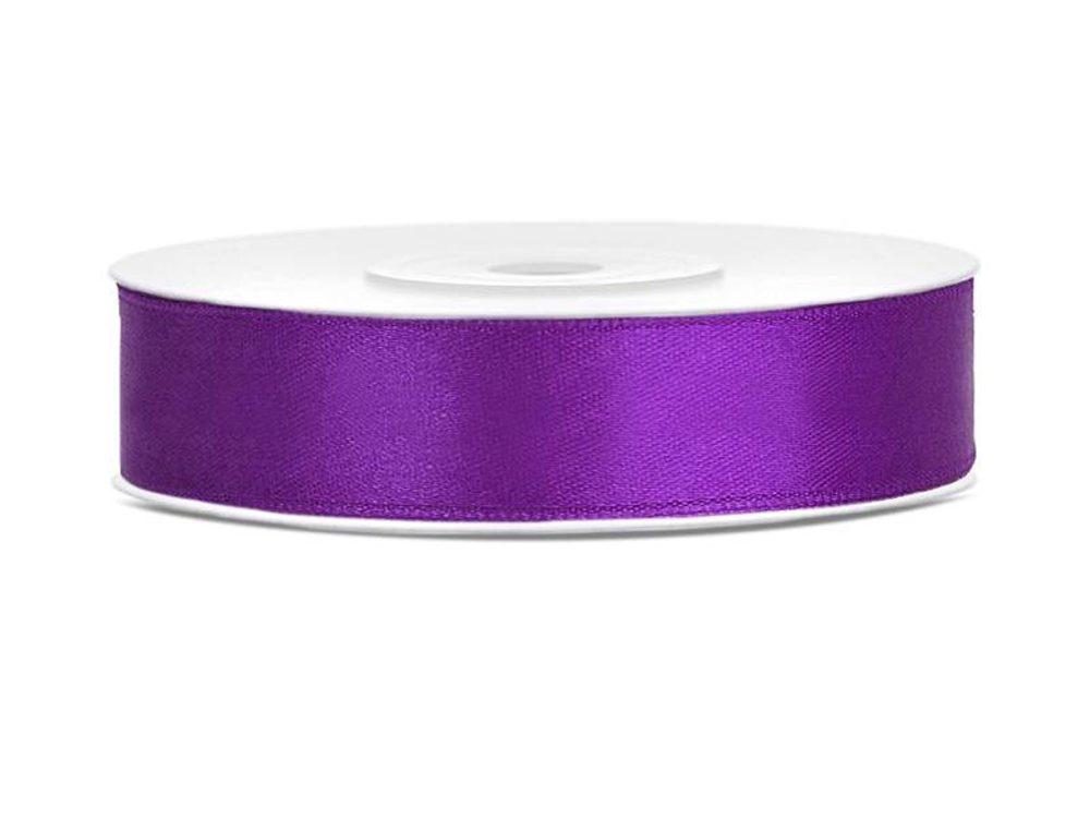 Lila szalag 12mm x 25m - xPartydeco