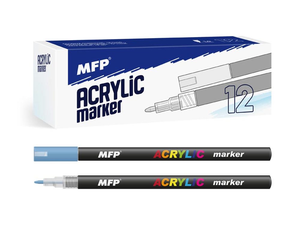 Akril filctoll 1 mm – türkiz 6410843 - MFP Paper