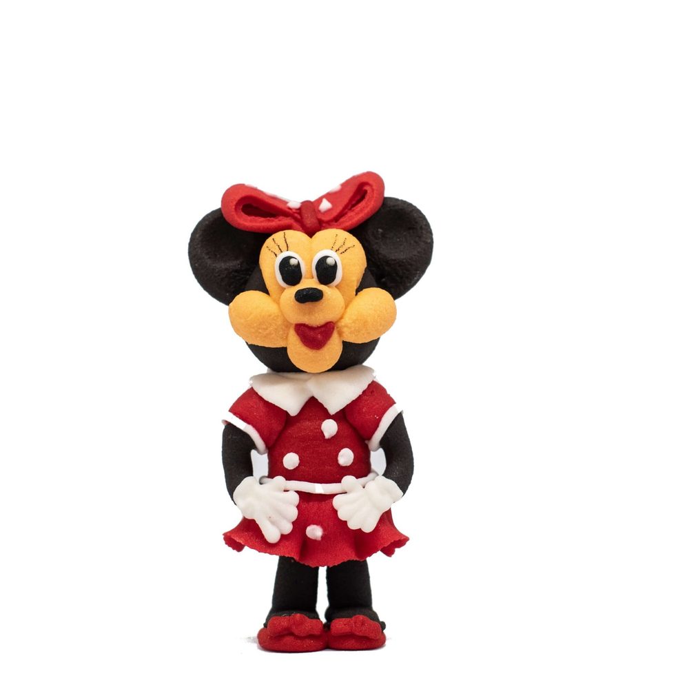 Minnie Mouse cukordekoráció -