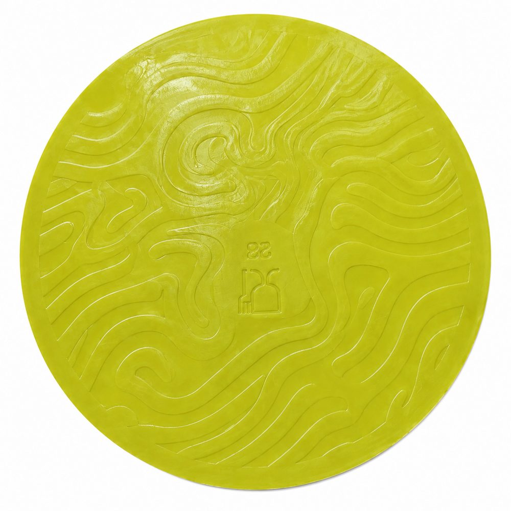 Színes tortaalátét zöld 28 cm - Ostatní