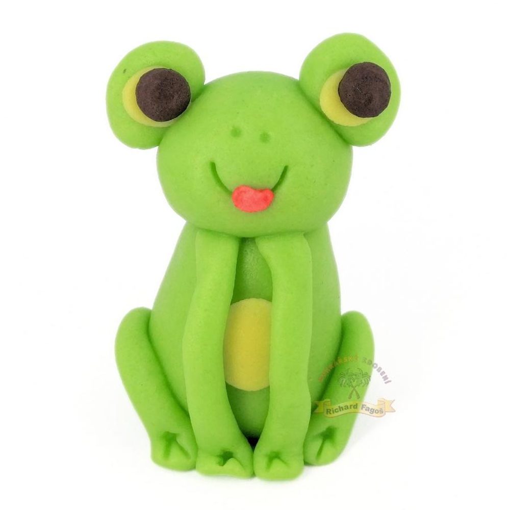 3D béka cukorfigura 60 g – nagy békácska - Fagoš