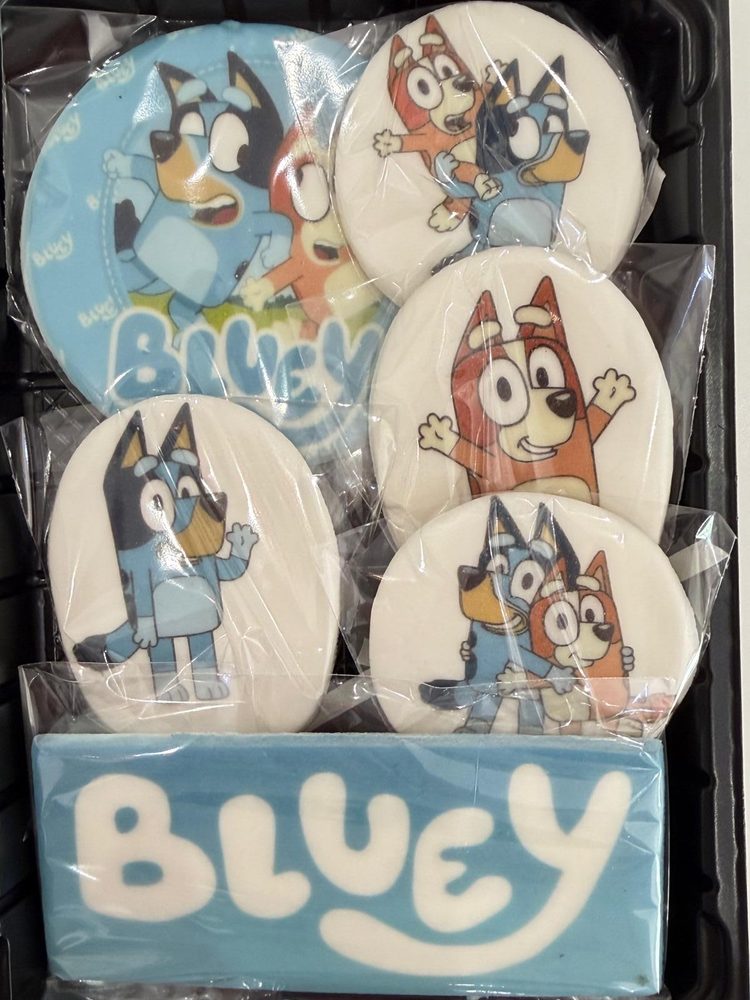 Cukordekoráció „Bluey” - K-Decor