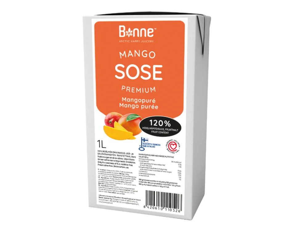 Mangó gyümölcspüré 1 l -