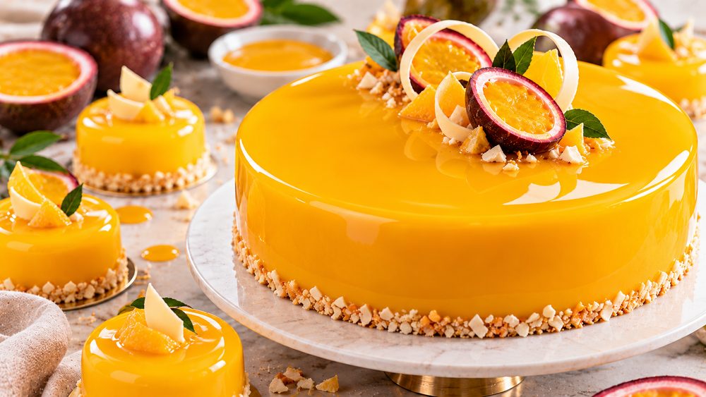 Maracuja tükörglazúr 500 g - Dawn